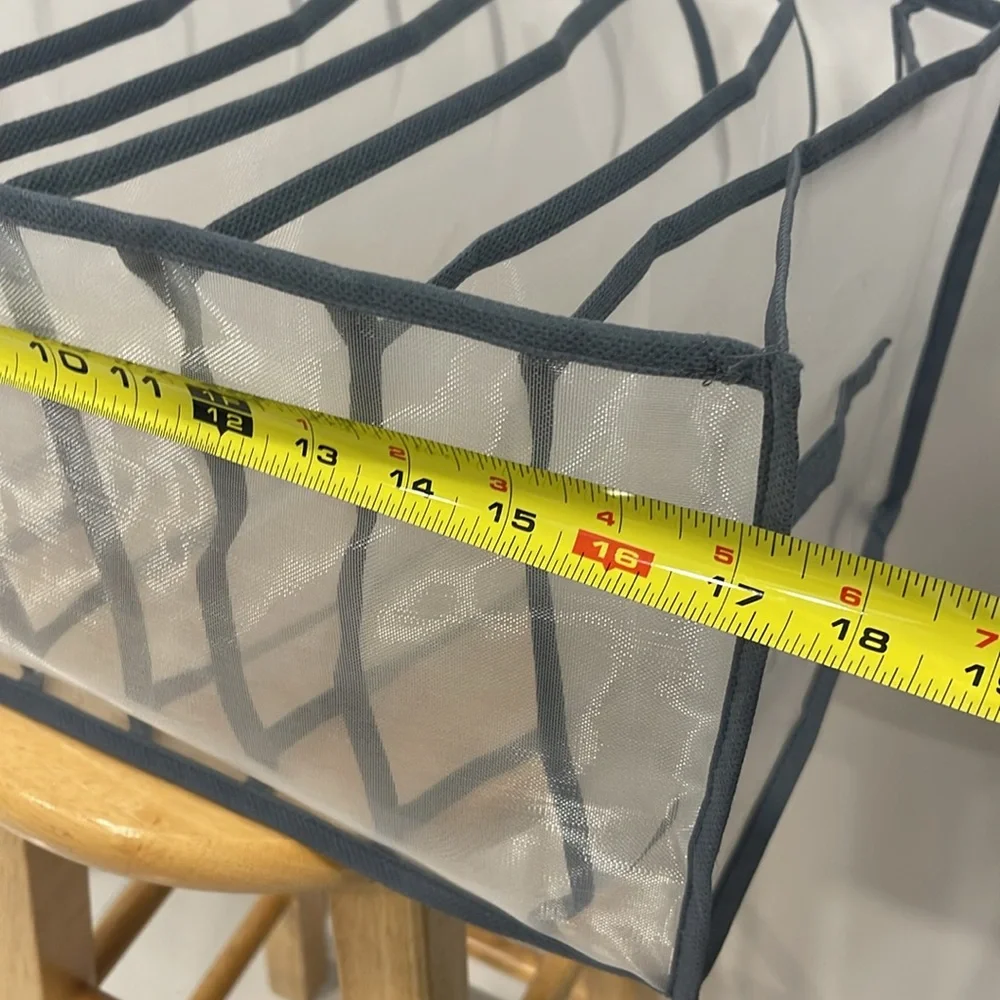 MESH DIVIDERS SET OF 3 FOR DRESSER DRAWERS & CLOTHING ORGANIZATION